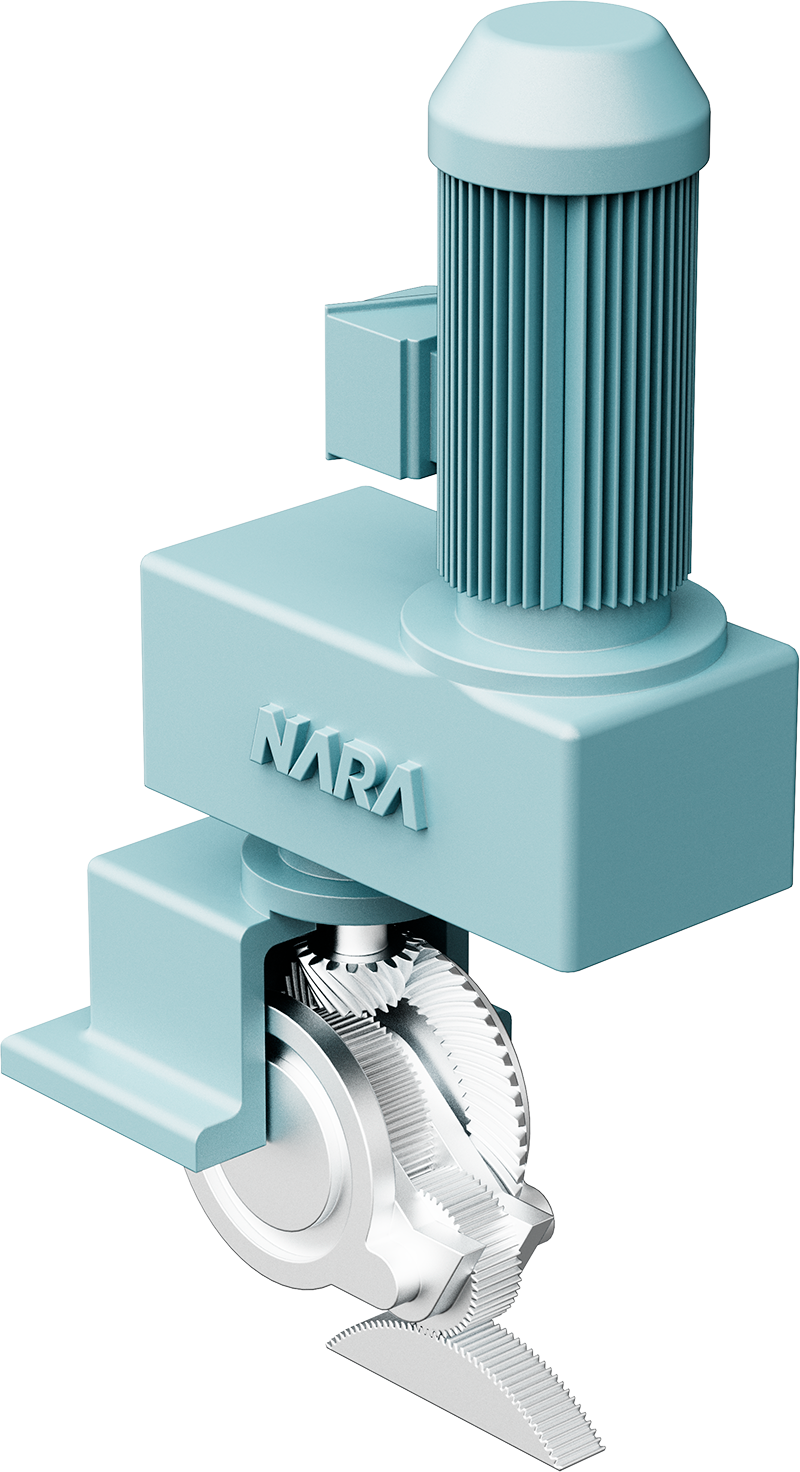 Hộp số quay trục (Turning Gear) NARA – động cơ tàu thủy, máy nén, tuabin