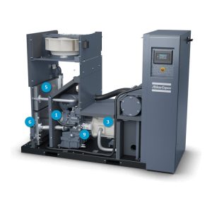 Atlas Copco ZT 15–22, ZR/ZT 30–55 VSD (FF) Oil-free Tooth Compressor