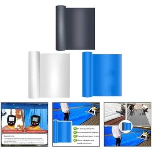 Băng keo chống thấm bịt kín PVDF màu xanh 3Wtape - Ảnh 2
