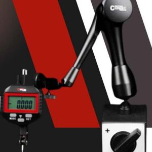 Tay gá đồng hồ so khớp nối 3D CONTEC đế từ