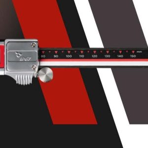 Thước cặp điện tử CONTEC IP67 vỏ kim loại, có bánh lăn