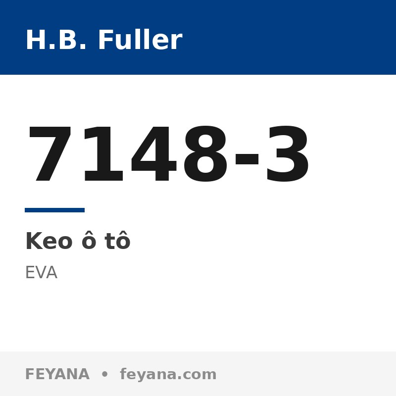 H.B. Fuller 7148-3 Non-Expanding EVA Hot Melt Hole Patch