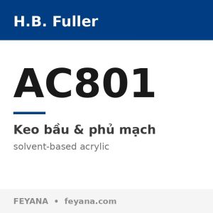 Keo phủ mạch acrylic H.B. Fuller AC801 dễ rework