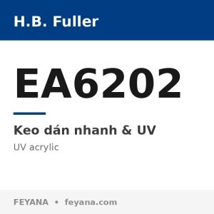 H.B. Fuller EA6202 UV Curable Adhesive for Metal, Glass & Ceramic