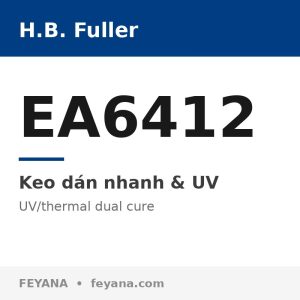 H.B. Fuller EA6412 Fast UV Cure Dual-Cure Adhesive for LCP