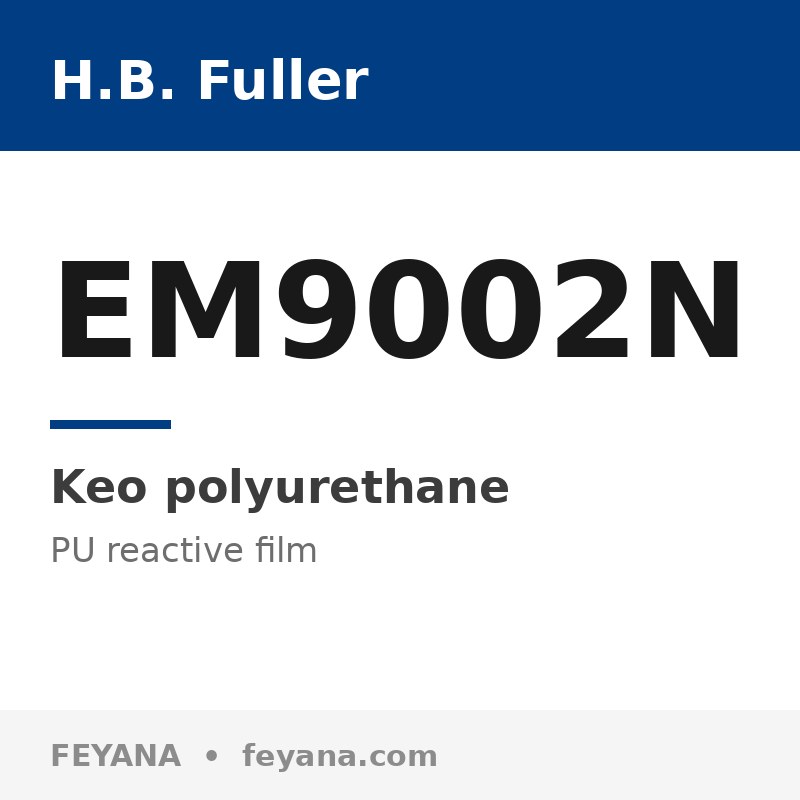 H.B. Fuller EM9002N Flexel PU Reactive Film Adhesive, High Flexibility