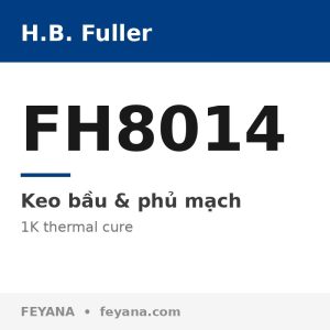 H.B. Fuller FH8014 High-Performance CSP/BGA Underfill, Clear