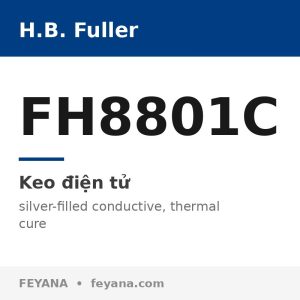 Keo dẫn điện H.B. Fuller FH8801C nối đất mô-đun camera