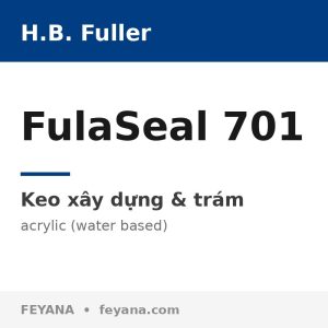 H.B. Fuller FulaSeal 701 Flexible Ultra Clear Water-Based Sealant
