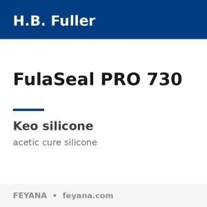 H.B. Fuller FulaSeal PRO 730 RTV Acetic Cure Silicone Adhesive & Sealant