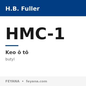 Keo trám butyl thi công ấm H.B. Fuller HMC-1 cho gioăng cửa ô tô
