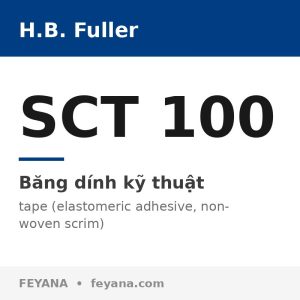 H.B. Fuller SCT 100 Scrim Tape for Flexible Substrate Bonding