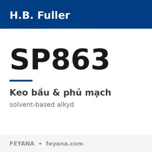 Keo phủ mạch alkyd H.B. Fuller SP863 kháng hóa chất
