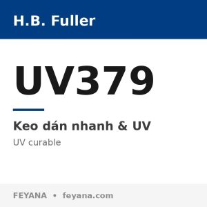 H.B. Fuller UV379 UV Border Sealant with Cushioning for LCM