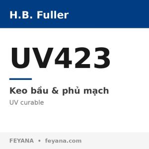 Keo phủ bảo vệ COG/COF H.B. Fuller UV423 đóng rắn UV