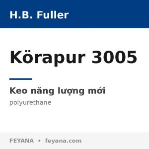 Keo kết cấu PU Kömmerling Körapur 3005 cho hộp pin