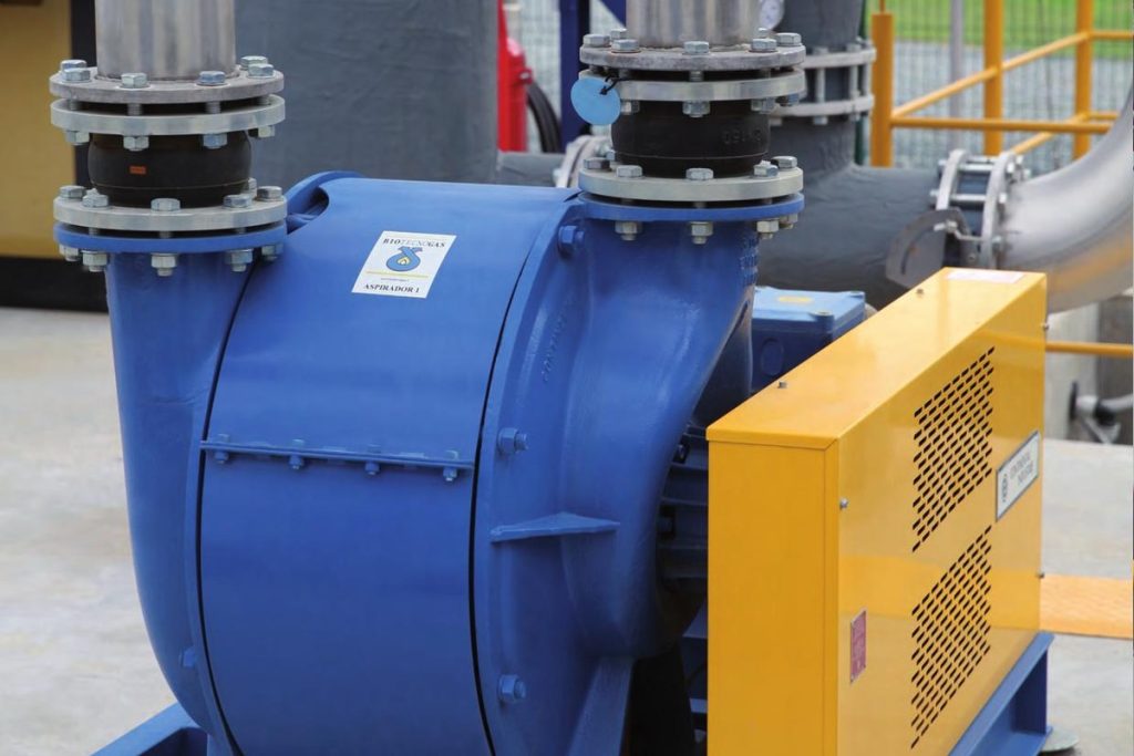 Máy thổi khí ly tâm Continental Industrie tại trạm biogas