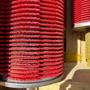 Osborn Food Industry Brushes: Potato Peeling, Fruit Washing, Conveyor Cleaning