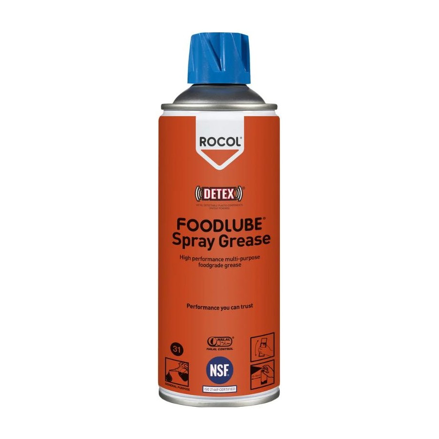 Mỡ xịt PTFE cấp thực phẩm ROCOL FOODLUBE Spray Grease
