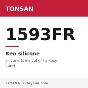 TONSAN 1593FR Flame-Retardant Electronic Silicone Sealant