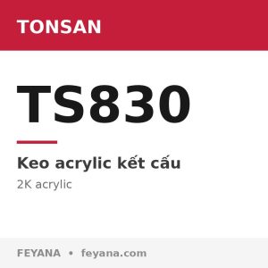 TONSAN TS830 High-Temperature 10:1 Acrylic Structural Adhesive