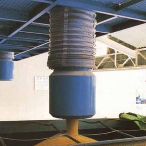 Máng xả chống bụi Tsubaki Dustless Chute DS cho xe tải, sà lan