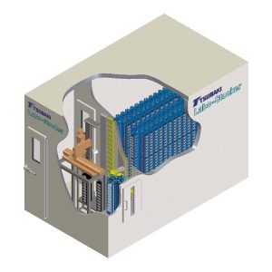 Tủ trữ mẫu đông lạnh tự động Tsubaki Labo Stocker (rack type)