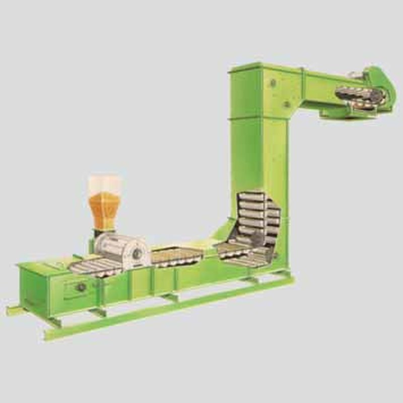 Băng tải gầu lật Tsubaki PA Pivotveyor cho thực phẩm, dược phẩm