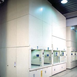 Kho đứng tự động Tsubaki Power Column (vertical lift storage)
